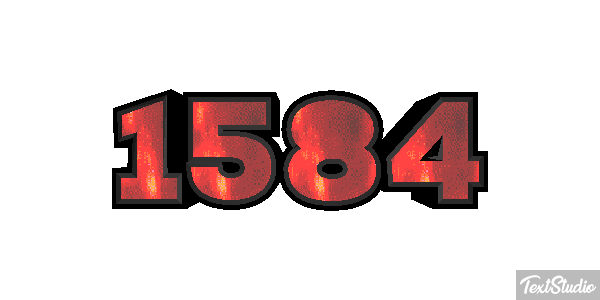 1584 Text effect