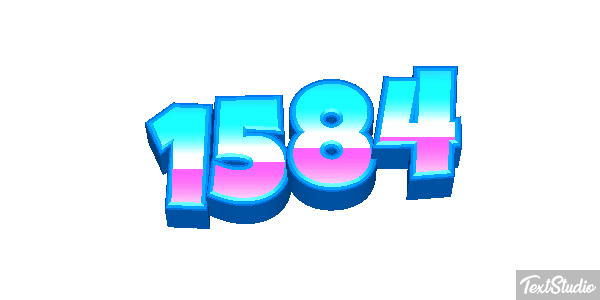1584 Text effect