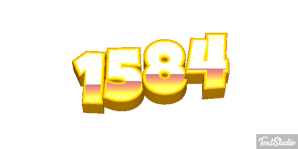 1584 Text effect