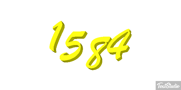 1584 Text effect