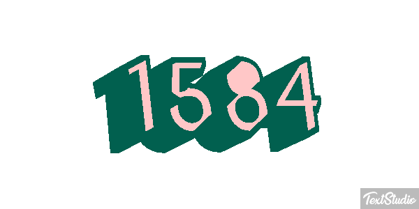 1584 Text effect