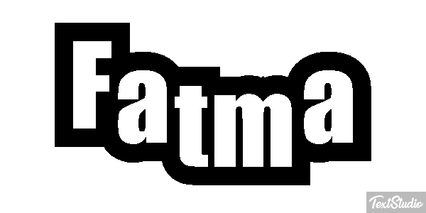 Fatma Efeito do texto