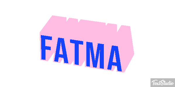 Fatma Efeito do texto