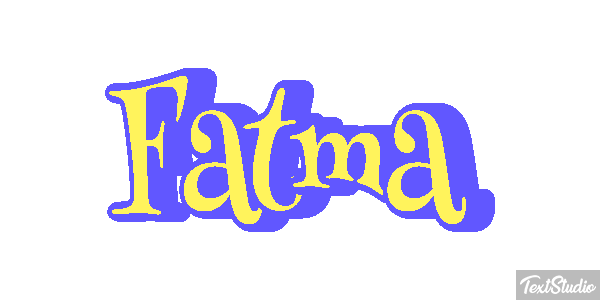 Fatma Efeito do texto