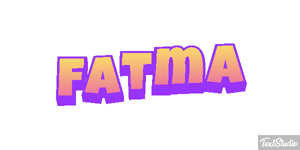 Fatma Efeito do texto