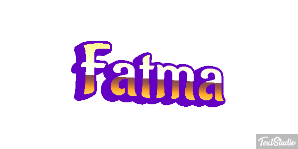 Fatma Efeito do texto