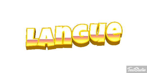Langue Effet de texte