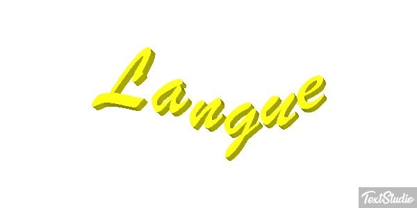 Langue Effet de texte