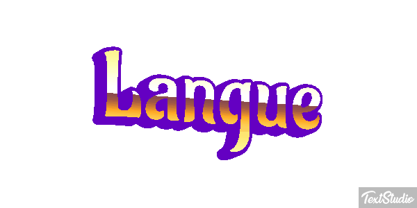 Langue Effet de texte