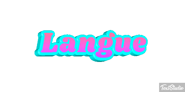 Langue Effet de texte