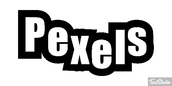 Pexels Efekt tekstowy