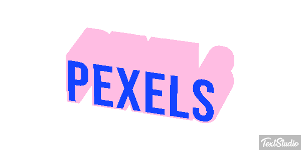 Pexels Efekt tekstowy