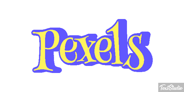 Pexels Efekt tekstowy