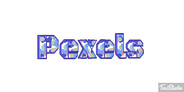 Pexels Efekt tekstowy