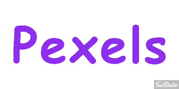 Pexels Efekt tekstowy