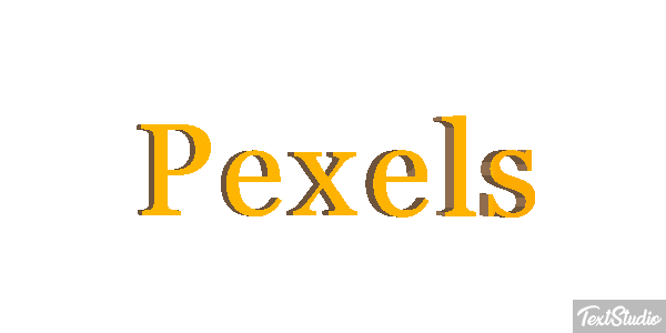 Pexels Efekt tekstowy