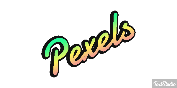 Pexels Efekt tekstowy