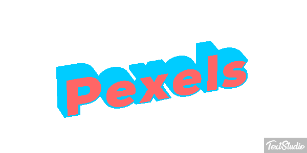 Pexels Efekt tekstowy