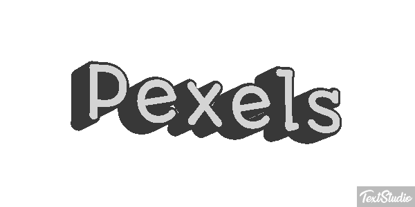 Pexels Efekt tekstowy