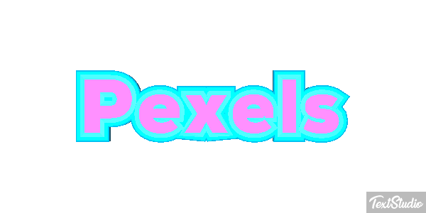 Pexels Efekt tekstowy
