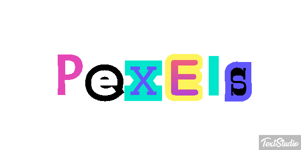 Pexels Efekt tekstowy