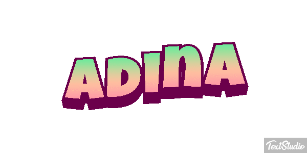 Adina Text effect
