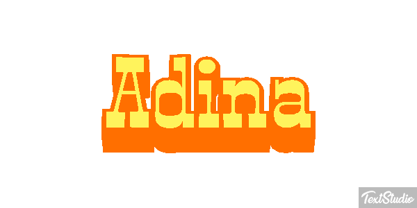 Adina Text effect