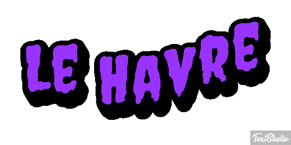 Le Havre Effetto testo