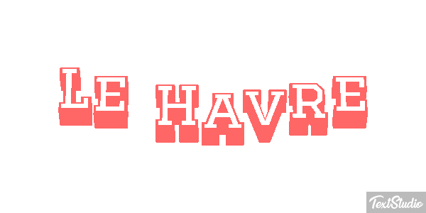 Le Havre Effetto testo