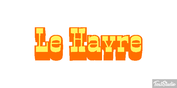Le Havre Effetto testo