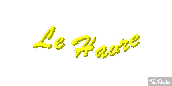 Le Havre Effetto testo