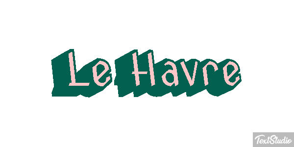 Le Havre Effetto testo