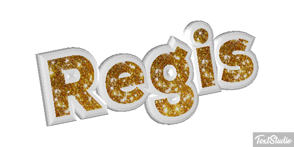 Régis Text effect