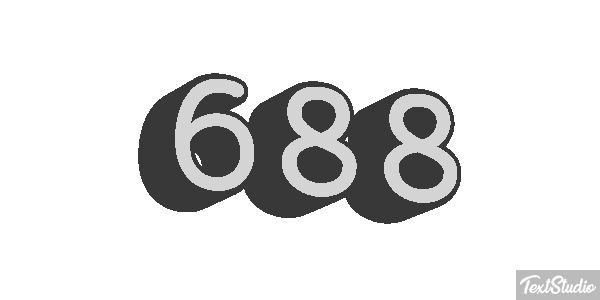 688 Efekt tekstowy