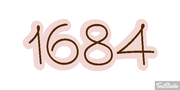 1684 Text effect