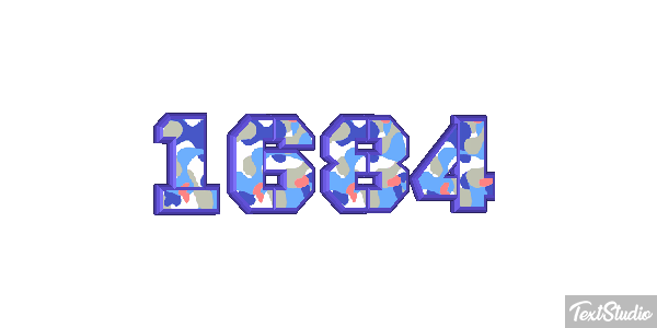 1684 Text effect