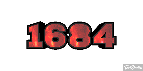 1684 Text effect