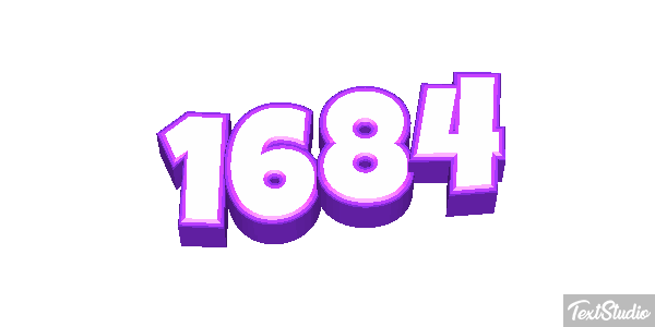 1684 Text effect