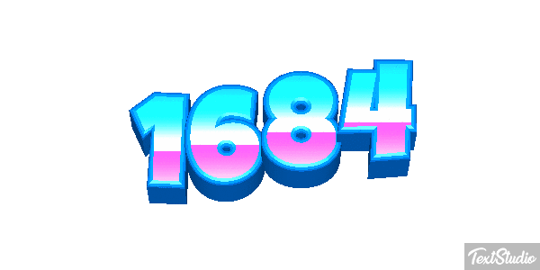 1684 Text effect