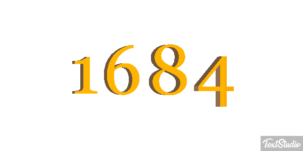 1684 Text effect