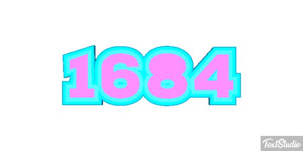 1684 Text effect