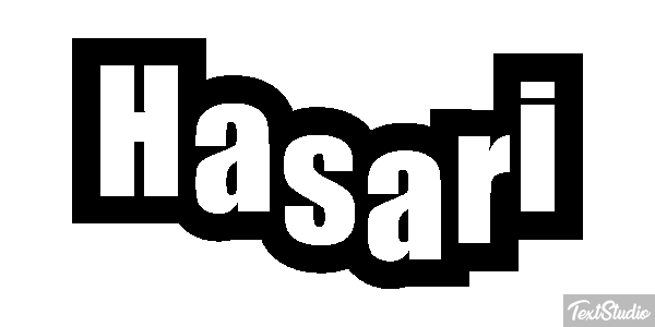 Hasari Efeito do texto