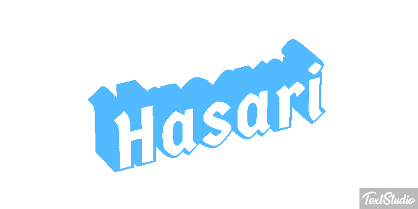 Hasari Efeito do texto