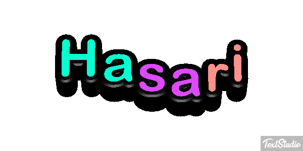 Hasari Efeito do texto
