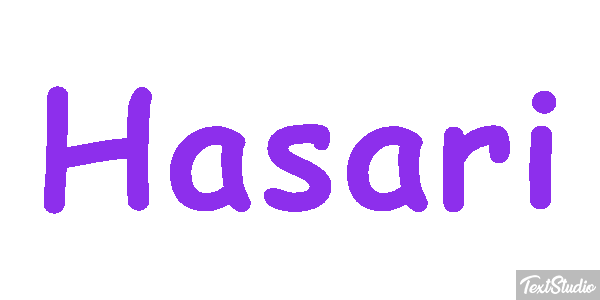 Hasari Efeito do texto