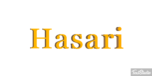 Hasari Efeito do texto