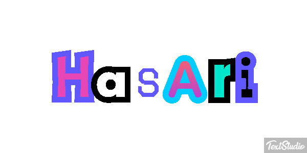 Hasari Efeito do texto