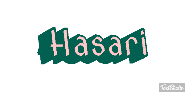 Hasari Efeito do texto
