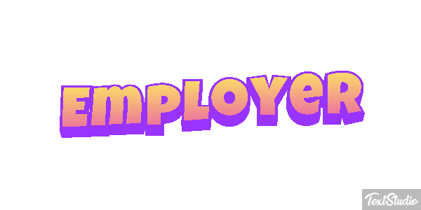 Employer Efeito do texto