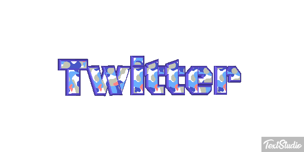 Twitter Efeito do texto